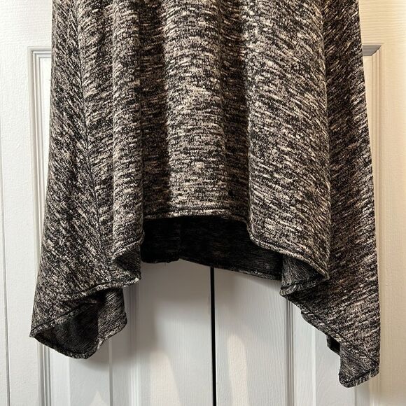 Max Studio Black/Grey/White Heathered Asymmetrical Swing Dress Size M - Picture 4 of 13